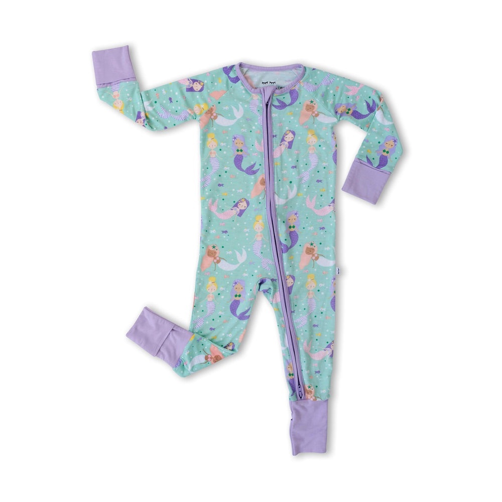 Little Sleepies mermaid magic zippy pajamas